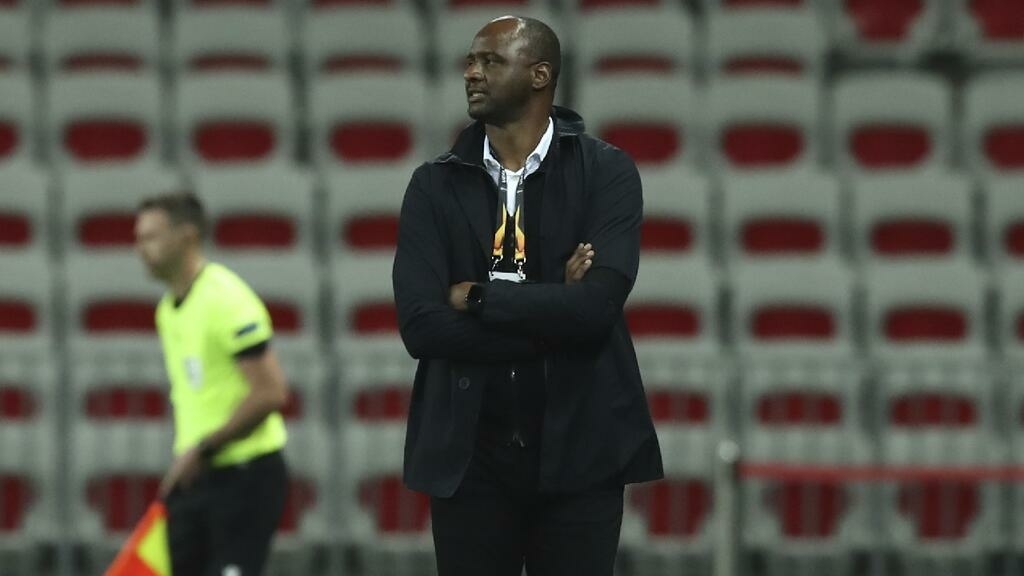 Football: le Français Patrick Vieira nommé entraîneur de Crystal Palace