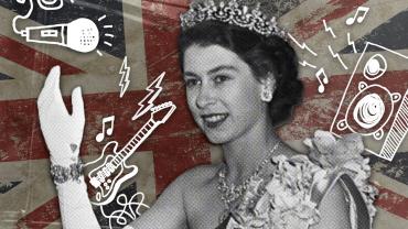 Elizabeth II, reine pop
