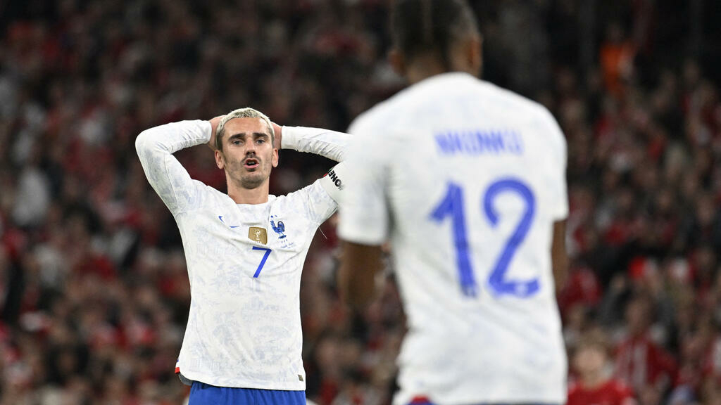 Football: battus au Danemark, les Bleus disent adieu au Final four en Ligue des nations