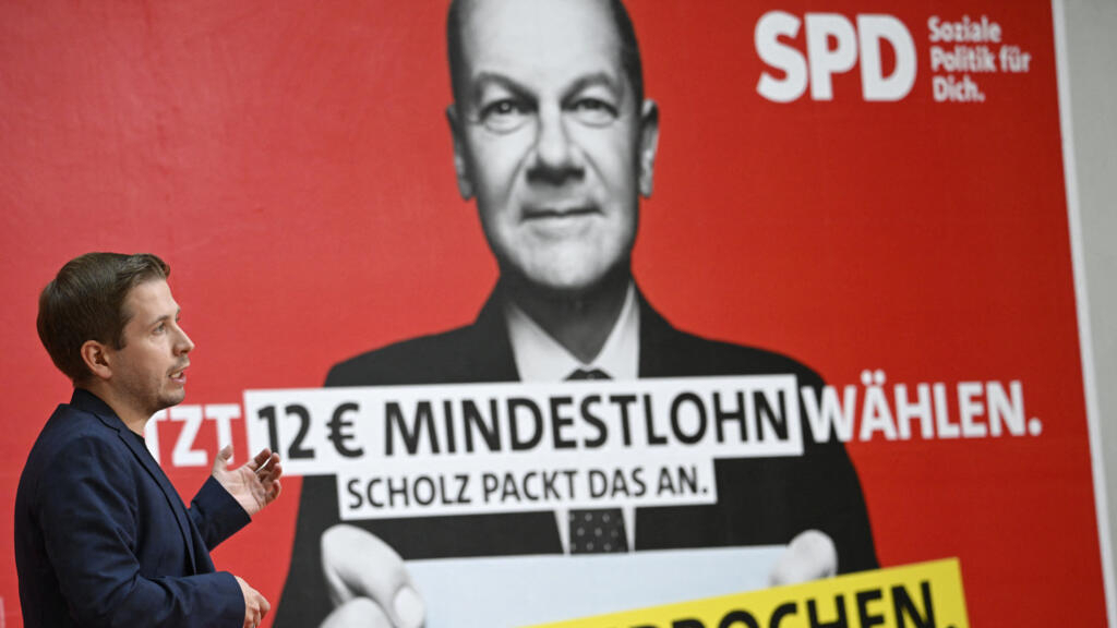 Allemagne: entrée en vigueur du salaire minimum à 12 euros d’Olaf Scholz