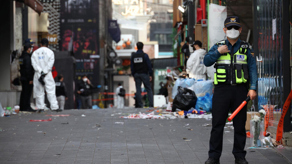 Corée du Sud: critiquée après la bousculade de Séoul, la police reconnait son manque d’anticipation