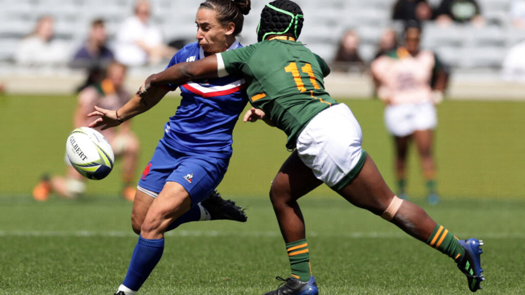 Mondial de Rugby: les Françaises débutent bien face aux Sud-Africaines
