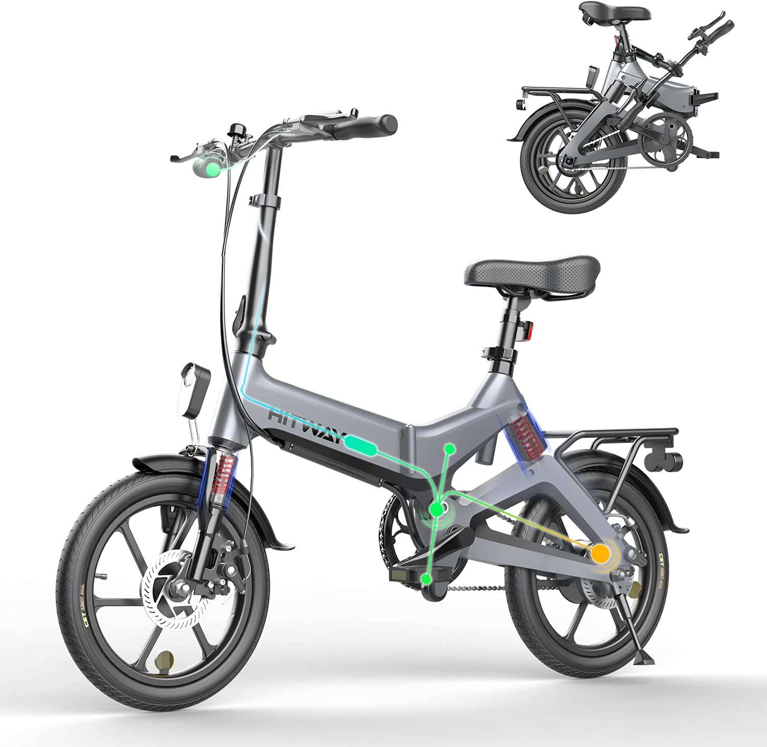 Black Friday Amazon : le vélo électrique pliable HITWAY en promo !