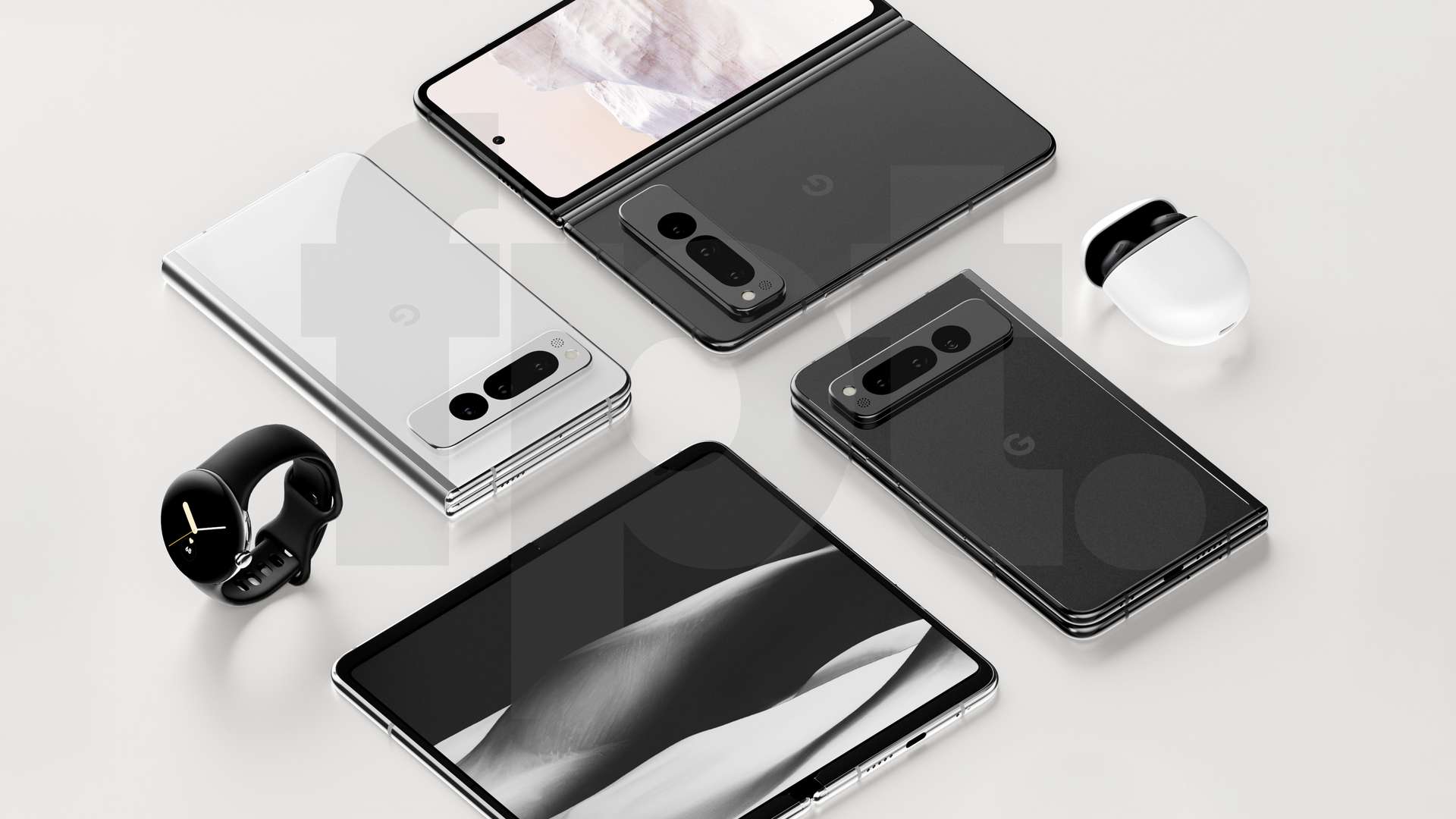 Les images et les secrets du premier smartphone pliable de Google