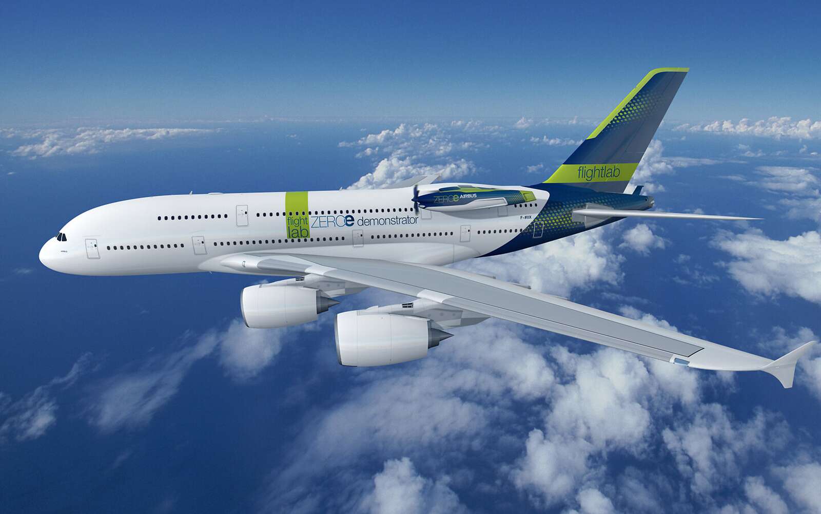 Airbus va tester un moteur à hydrogène liquide sur l’A380 d’ici 2026