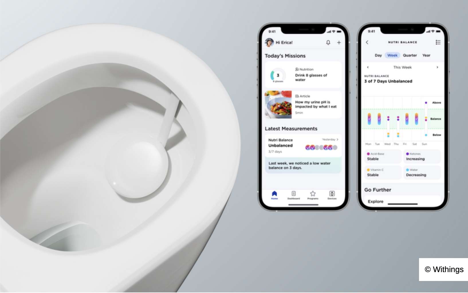 Des analyses d’urine à domicile avec cet appareil connecté