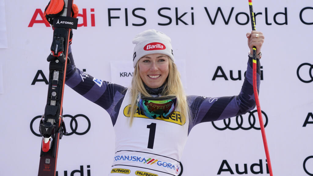 Ski alpin: Mikaela Shiffrin égale le record de victoires en Coupe du monde de Lindsey Vonn
