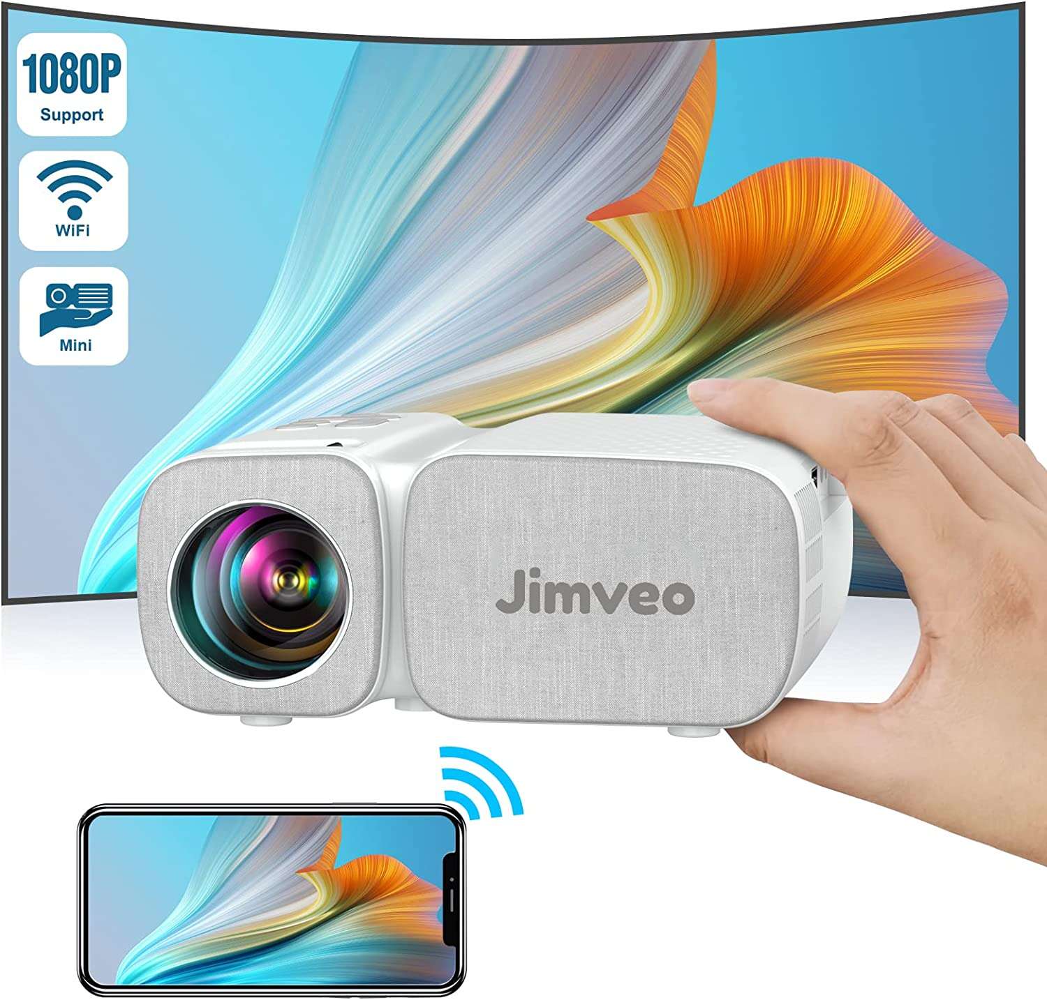 Soldes d’hiver : belle remise sur ce vidéoprojecteur portable Jimveo chez Amazon